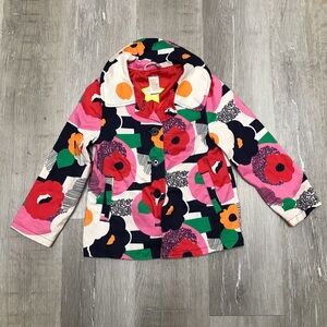 Gymboree VINTAGE Colorful Floral Patterned Jacket/PEACOAT